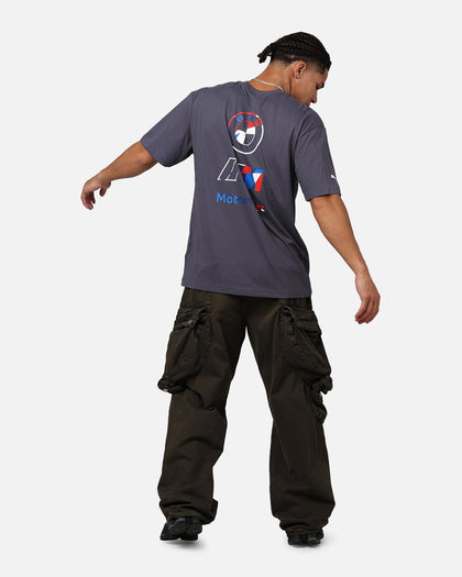 Puma X BMW MMS Stacked Logo T-Shirt Grey