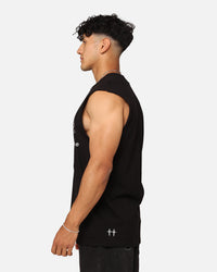 Saint Morta Rage Motors Oversized Muscle T-Shirt Black