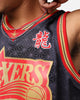 Mitchell & Ness Philadelphia 76ers Allen Iverson '97-98 Year of the Dragon Swingman Jersey Black/Red