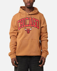 New Era Chicago Bulls Pullover Hoodie Medium Beige