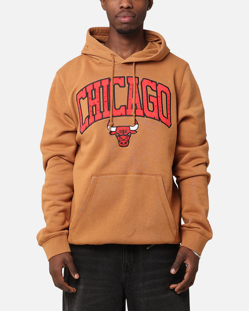 New Era Chicago Bulls Pullover Hoodie Medium Beige