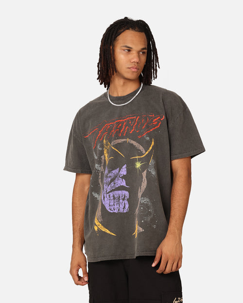 Marvel Thanos Vintage T-Shirt Black Wash