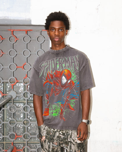 Marvel Spider-Man T-Shirt Charcoal