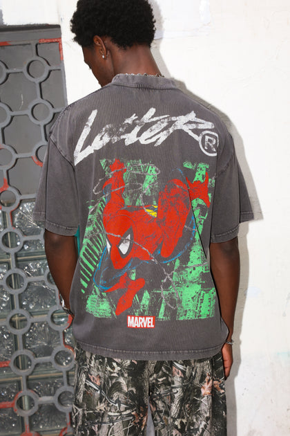 Marvel Spider-Man T-Shirt Charcoal