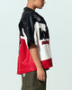 Loiter Racer Button Up Shirt Black/Red