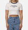 Adidas Women's Graphic Baby T-Shirt Cloud White