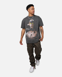 Star Wars Ahsoka Huyang Heavyweight T-Shirt Black Wash