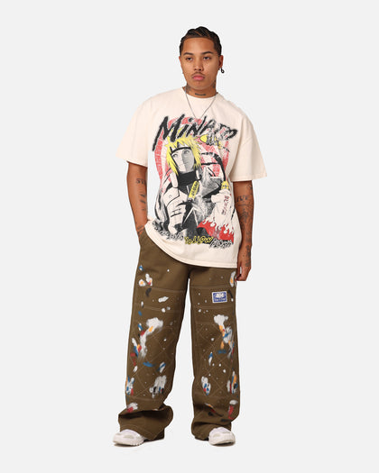 Goat Crew X Naruto Minato Namikaze Heavyweight T-Shirt Off White