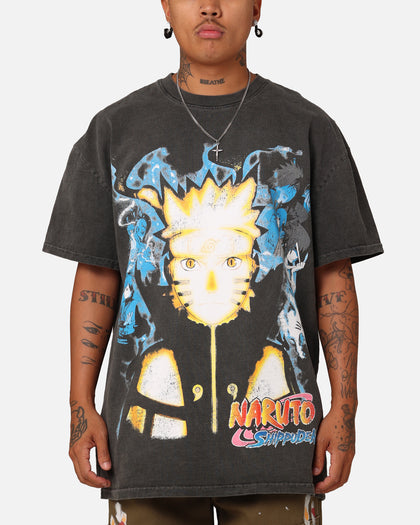 Goat Crew X Naruto Naruto Shippuden Heavyweight T-Shirt Black Wash