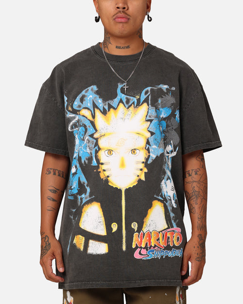 Goat Crew X Naruto Naruto Shippuden Heavyweight T-Shirt Black Wash