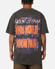 Goat Crew X Naruto Six Paths Of Pain Heavyweight T-Shirt Black Wash