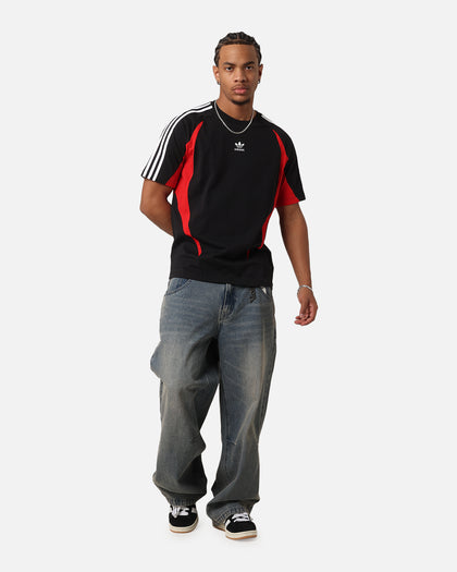 Adidas Archive T-Shirt Black/Better Scarlet