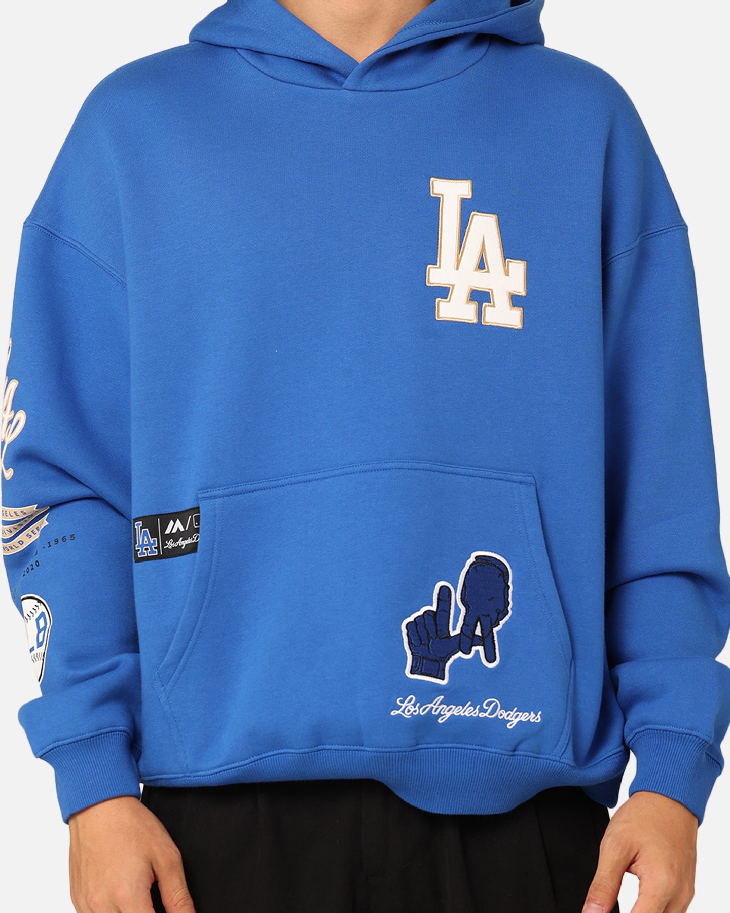 Majestic Athletic Los Angeles Dodgers City Appliqué Hoodie Olympic