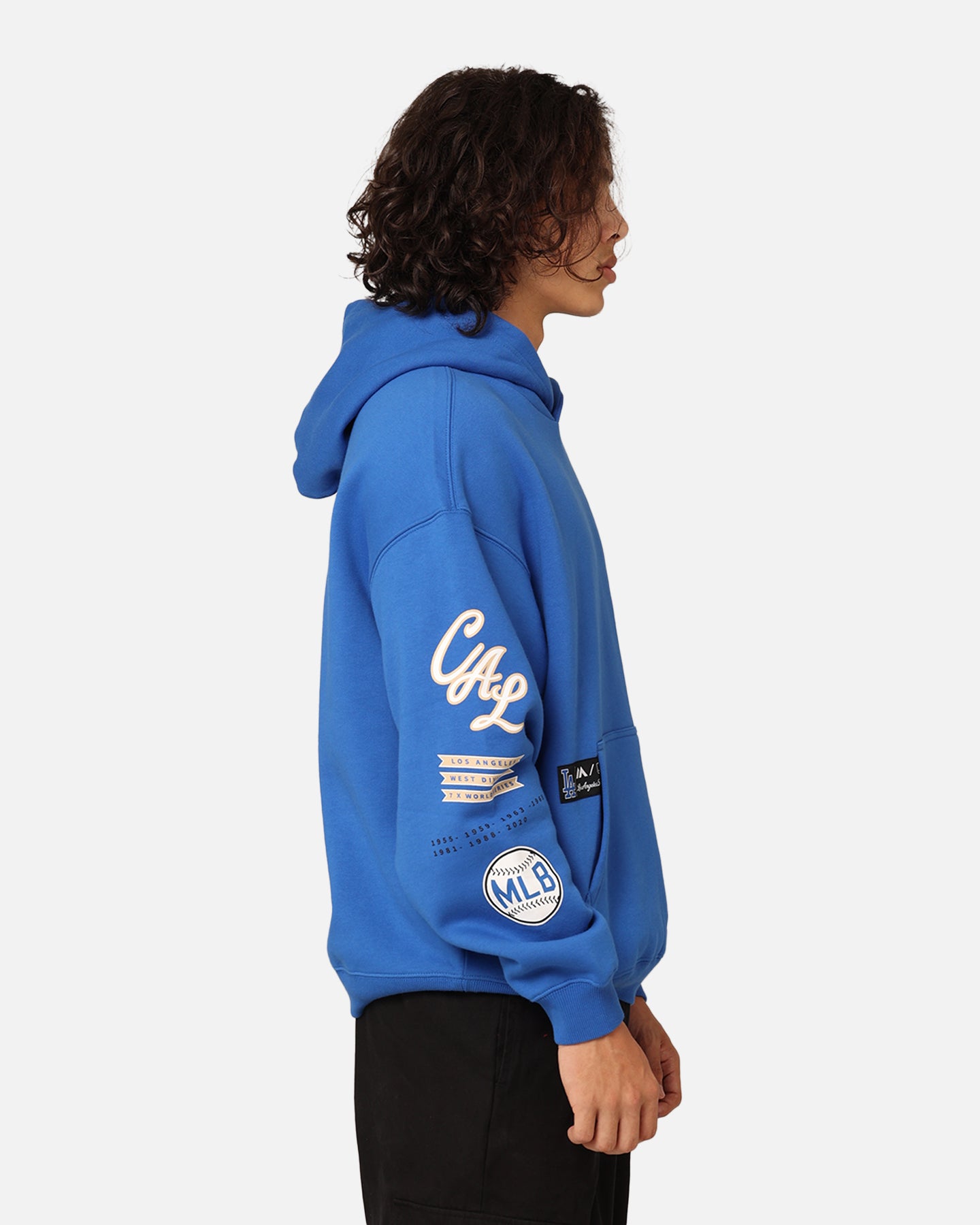 Majestic Athletic Los Angeles Dodgers City Appliqué Hoodie Olympic