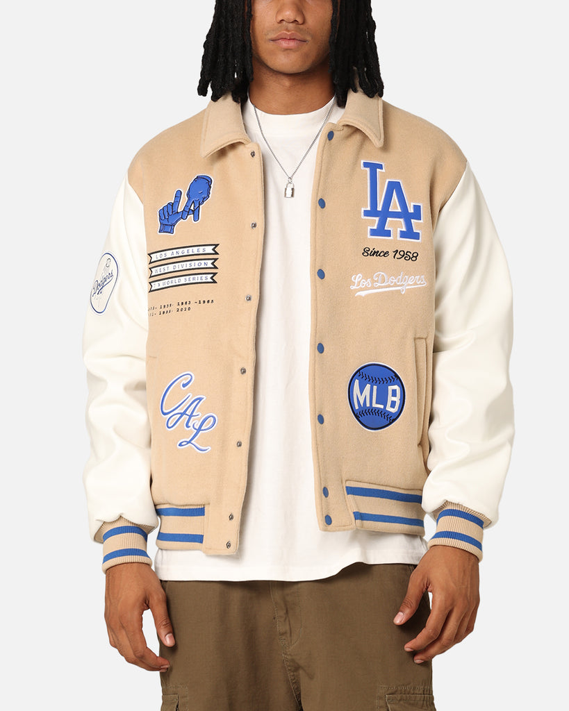 ウェア Los Angeles Dodgers MLB Pro City Jacke Majestic Athletic Los Angeles Dodgers City PU Melton Letterman