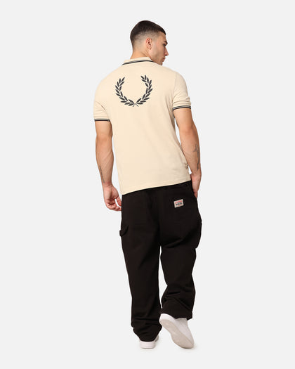 Fred Perry Back Graphic Polo Shirt Oatmeal
