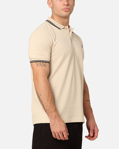 Fred Perry Back Graphic Polo Shirt Oatmeal