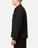 Fred Perry Zip Overshirt Jacket Black