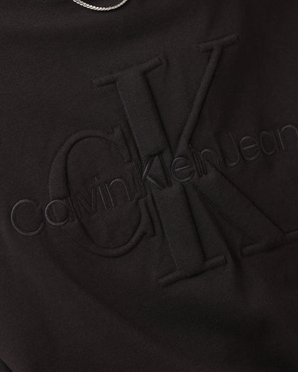 Calvin Klein Premium Monologo T-Shirt Black