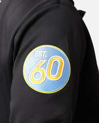Pro Standard Los Angeles Chargers Fast Lane Track Jacket Black