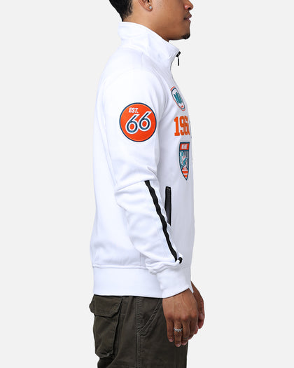 Pro Standard Miami Dolphins Fast Lane Track Jacket White