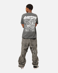 Goat Crew Robo Mech T-Shirt Off Black
