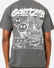 Goat Crew Robo Mech T-Shirt Off Black