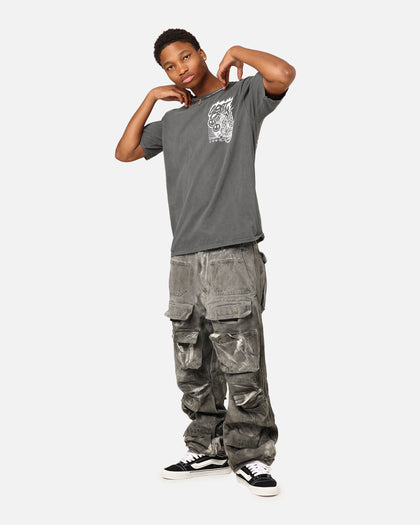 Goat Crew Robo Mech T-Shirt Off Black