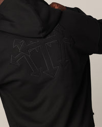Saint Morta Sorrows Zip Hoodie Black