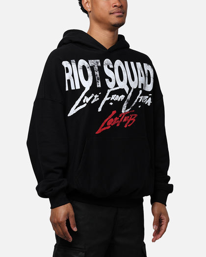 Loiter Riot Hoodie Black
