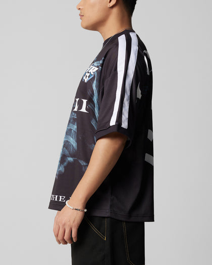 Loiter Ribcage Sports T-Shirt Black