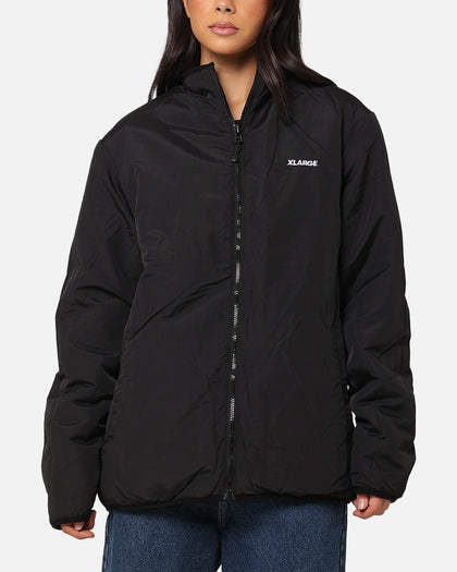 X-Large Fire Dice Reversible Sherpa Jacket Black