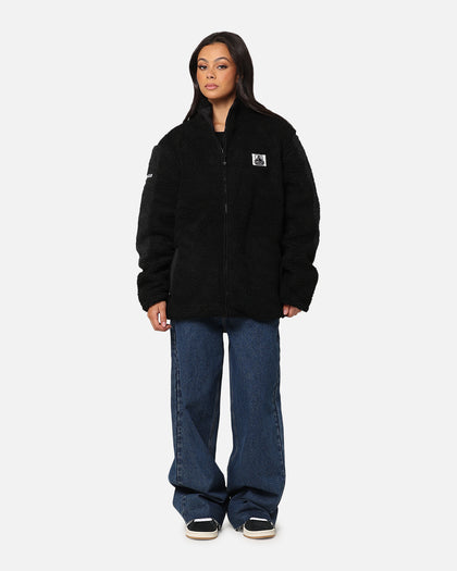 X-Large Fire Dice Reversible Sherpa Jacket Black