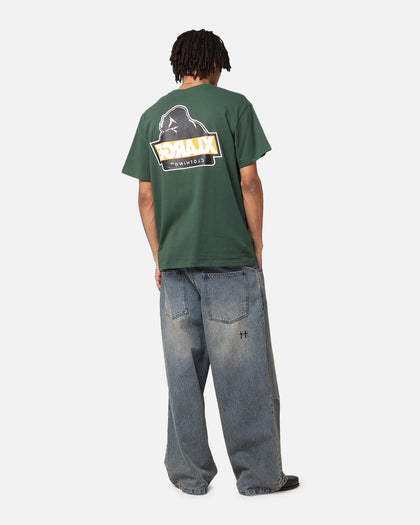 X-Large Slanted T-Shirt Solid Forest