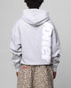 Loiter Pin Line Premium Hoodie Grey Marle