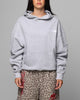Loiter Pin Line Premium Hoodie Grey Marle