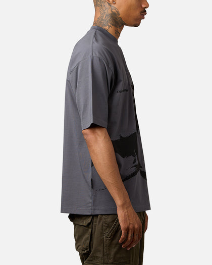 Saint Morta Fear The Abyss Patrol T-Shirt Dark Grey