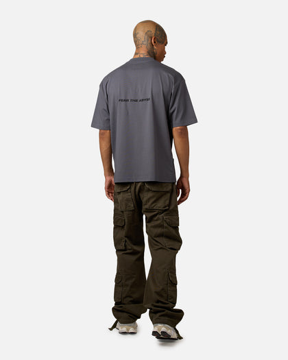 Saint Morta Fear The Abyss Patrol T-Shirt Dark Grey