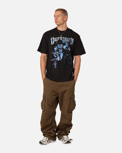 Mitchell & Ness X WWE The Undertaker T-Shirt Overdyed Black