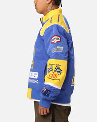 Culture Kings Melbourne Racing Jacket Blue/Yellow