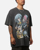 Vintage Goat Crew X Kingdom Hearts Poster T-Shirt Black Wash
