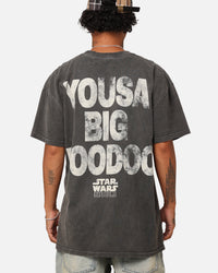 Star Wars Jar Jar Binks Heavyweight T-Shirt Black Wash
