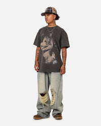 Star Wars Jar Jar Binks Heavyweight T-Shirt Black Wash