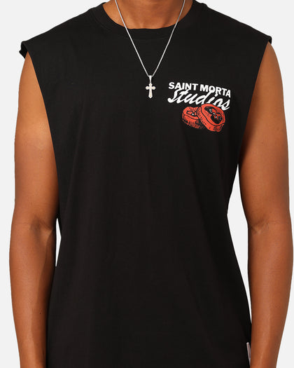 Saint Morta Chilli Fusion Muscle T-Shirt Black