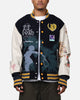 Lifted Anchors "Kournikova" Varsity Tennis Jacket Deep Navy