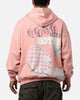 Lifted Anchors "Wimbledon" Henley Hoodie Dust Rose