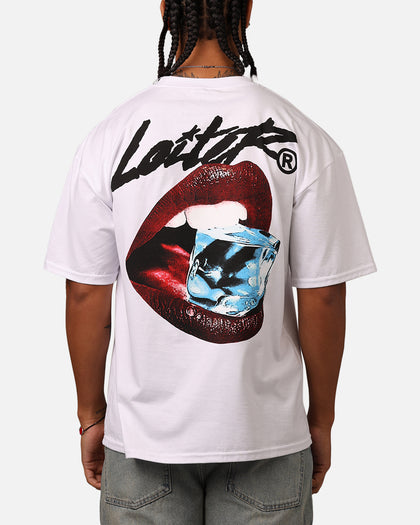 Loiter Cold Lips T-Shirt White