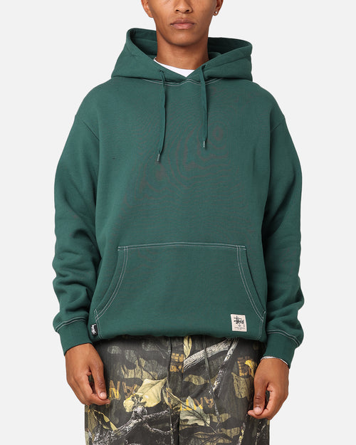 Stussy SS Link Fleece Hoodie Forest