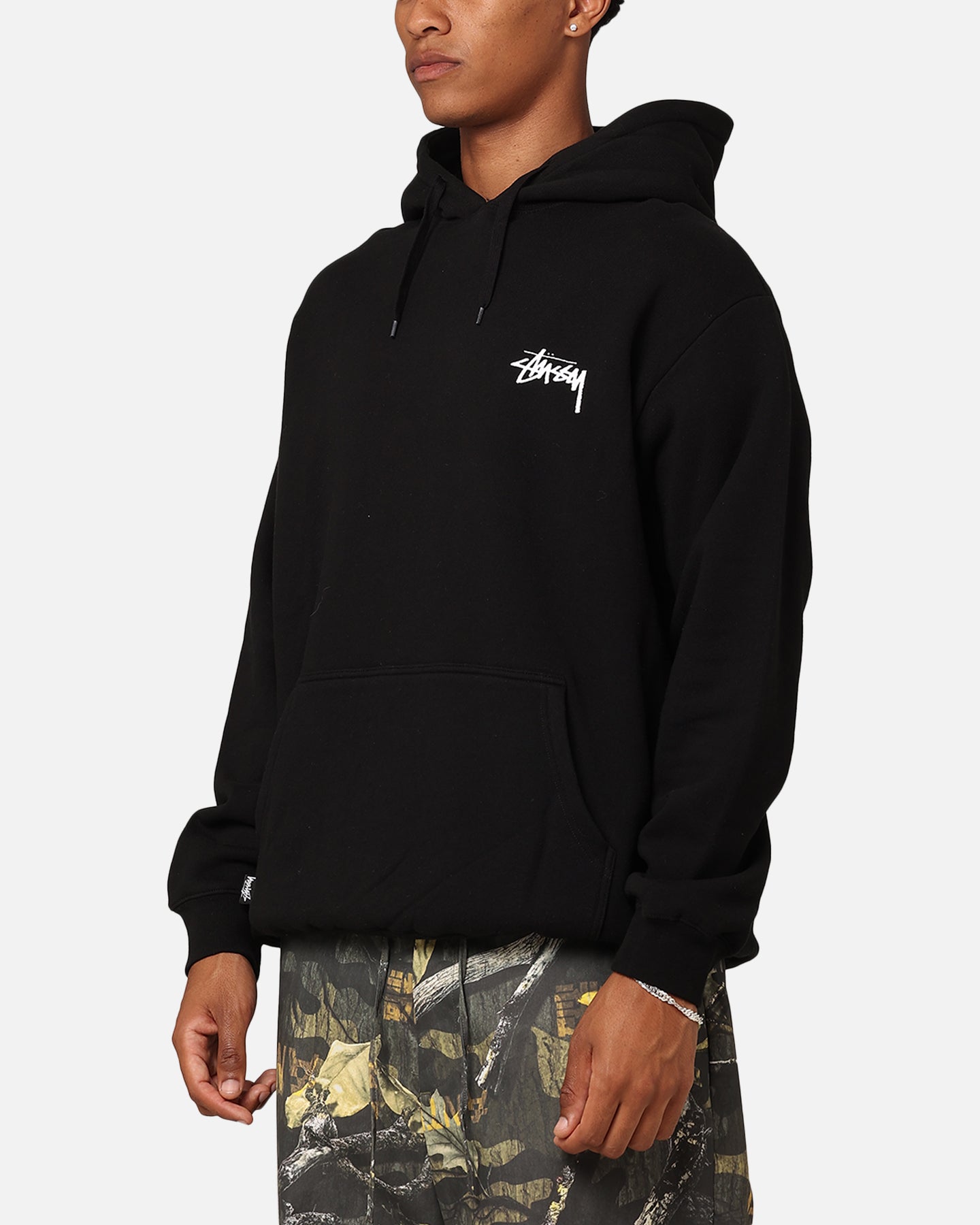 Stussy UV 8 Ball Fleece Hoodie Black | Culture Kings NZ