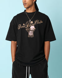 Carré Hooper Oversized T-Shirt Black